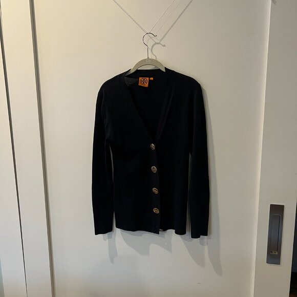 Tory Burch - Set of Two Cardigans (Navy and Ivory) - Picture 9 of 16